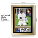 Jamie Gittens Printed Autograph Poster – Chelsea F.C. Football Star Wall Art – Soccer Player Memorabilia Poster Print