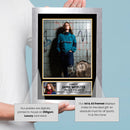 Jamie Webster Portrait Printed Signed Poster Print – Autograph Style Indie Rock Singer Wall Art – Music Memorabilia Collectible