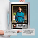 Jamie Webster Portrait Printed Signed Poster Print – Autograph Style Indie Rock Singer Wall Art – UK Music Memorabilia Collectible