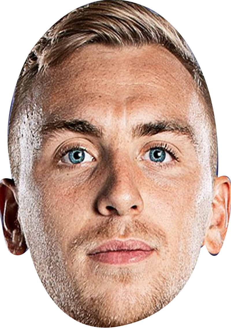 JARROD BOWEN - England Euros 2024 Celebrity Party Face Fancy Dress Cardboard Costume Mask