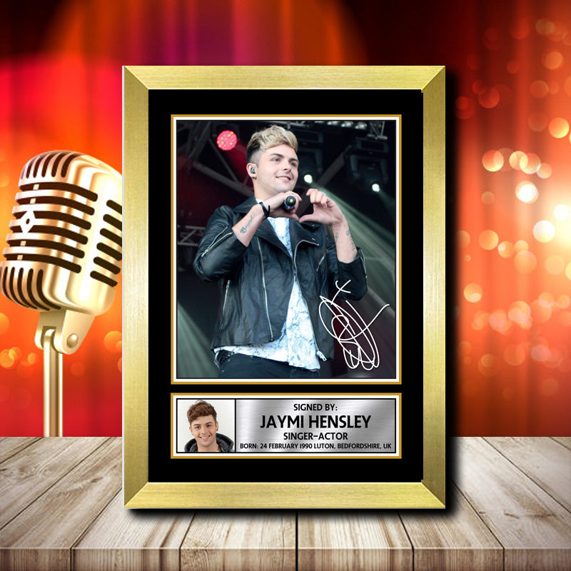 Jaymi Hensley 2 – Printed Signature Music Star Print – Jaymi Hensley 2
