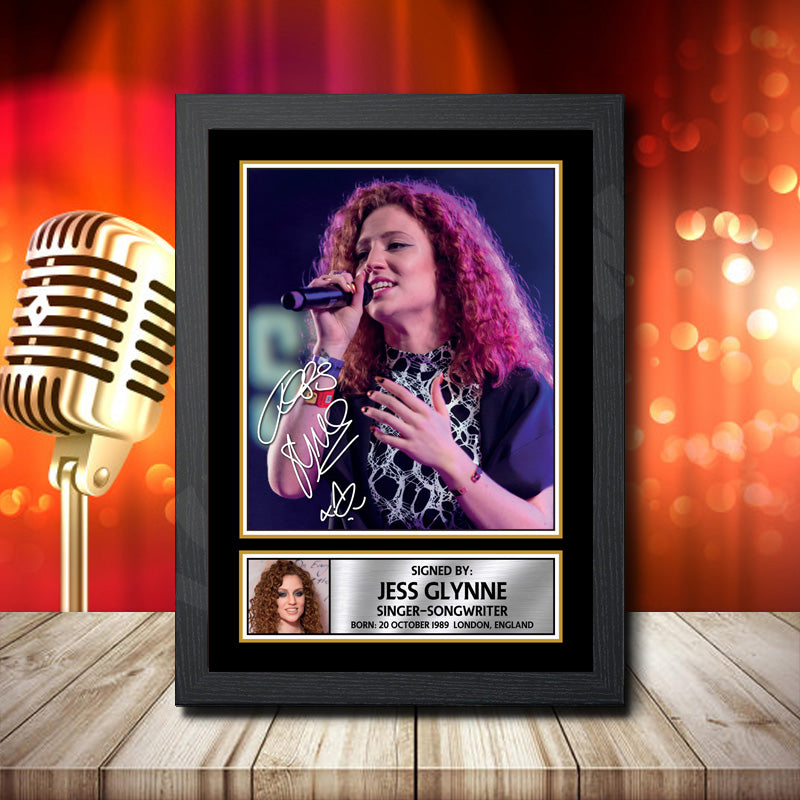 Jess Glynne 1 – Printed Signature Music Star Print – Jess Glynne 1
