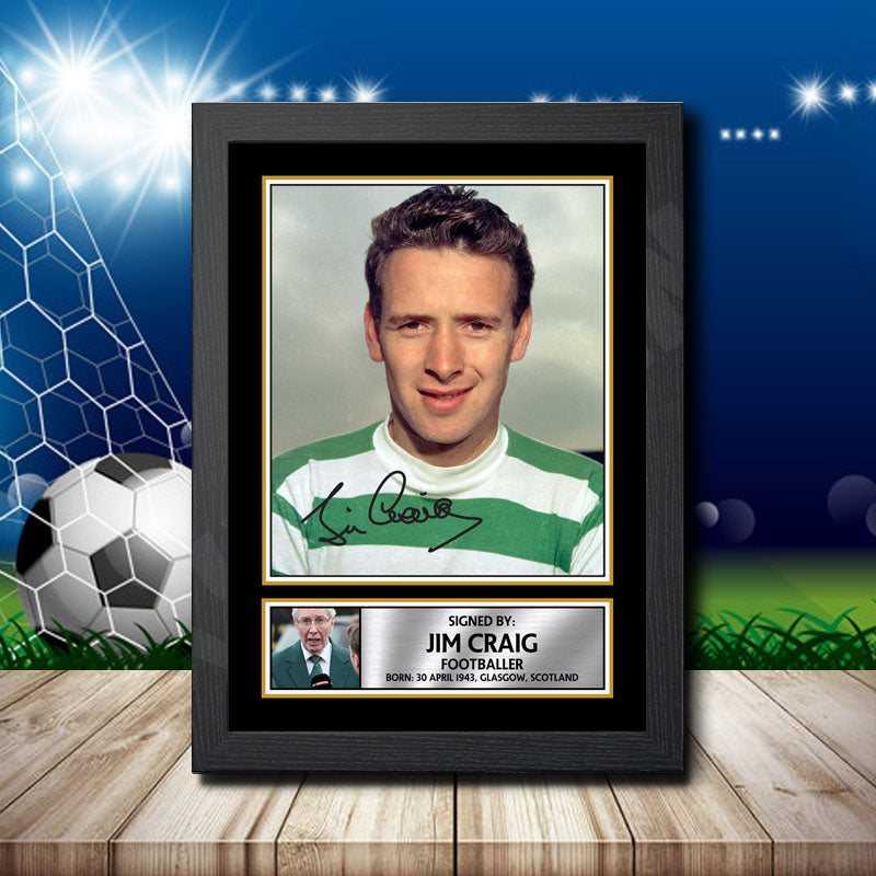 Jim Craig Printed Signature Footballers Star Poster Print Framed Wall Art Gift – Jim Craig Printed Signature Footballers Star Poster Print
