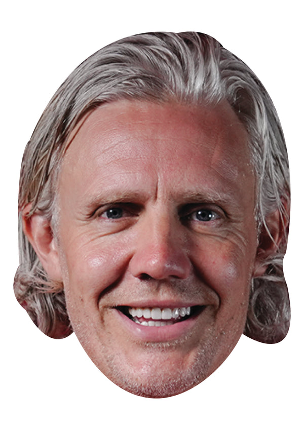 Jimmy Bullard 2025 – Realistic Cardboard Celebrity Mask for Stag Do, Hen Do, Fancy Dress & Costume Parties – Fun Party Disguise
