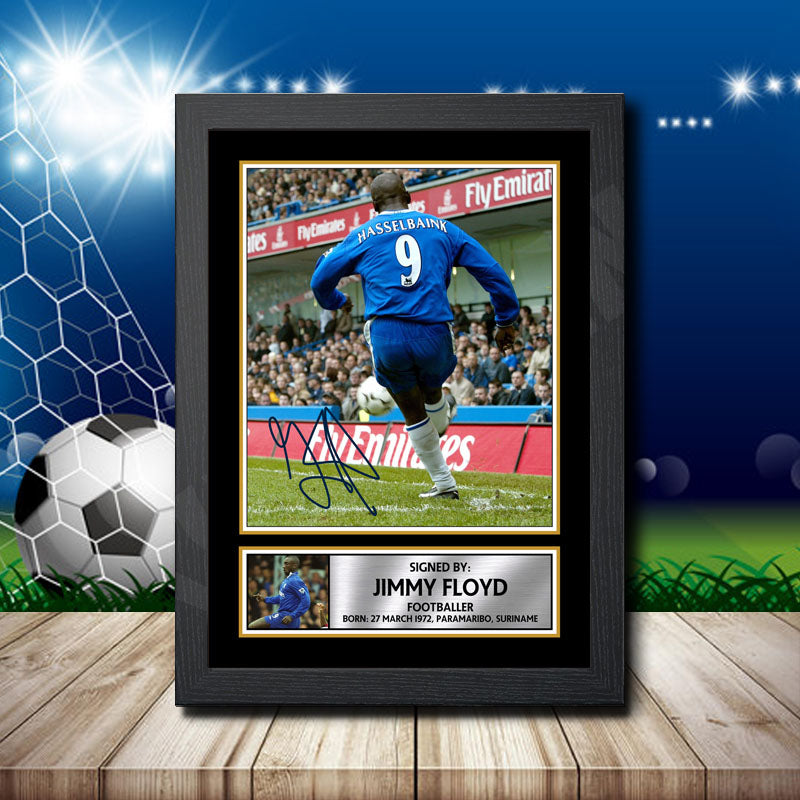 Jimmy Floyd Printed Signature Footballers Star Poster Print Framed Wall Art Gift – Jimmy Floyd Printed Signature Footballers Star Poster Print