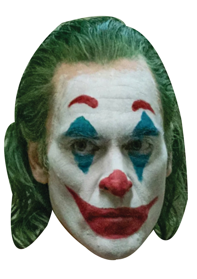 Joaquin Phoenix Joker 2 Celebrity Face Mask Fancy Dress Cardboard Costume Mask