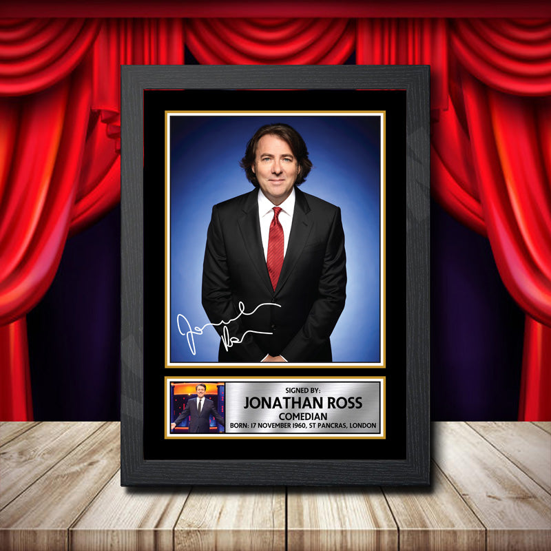 Jonathan Ross Printed Signature Comedy Star Poster Print Framed Wall Art Gift – Jonathan Ross Printed Signature Comedy Star Poster Print