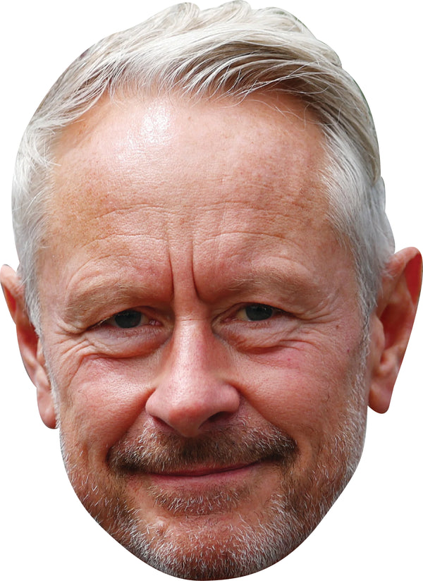 Jonathan Wheatley Face Mask – F1 Motorsport Celebrity Card Face Mask – Celebrity Mask for Stag Do, Hen Night, Fancy Dress & Costume Parties