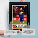Jonny Howson Signed Autographed Poster Print – Middlesbrough FC Football Memorabilia – Gift for Fans & Collectors