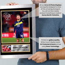 Jonny Howson Signed Autographed Poster Print – Middlesbrough FC Football Memorabilia – Gift for Fans & Collectors