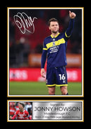 Jonny Howson Signed Autographed Poster Print – Middlesbrough FC Football Memorabilia – Gift for Fans & Collectors