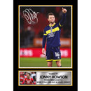 Jonny Howson Signed Autographed Poster Print – Middlesbrough FC Football Memorabilia – Gift for Fans & Collectors