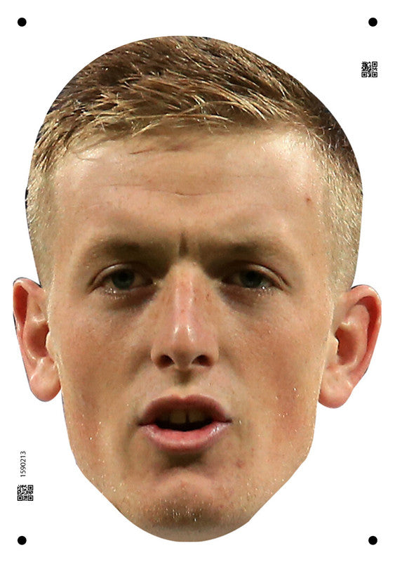 Jordan Pickford England Euros 2024 Celebrity Face Mask Fancy Dress - High-Quality Cardboard Masks for Any Occasion