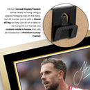 Jordan Henderson Printed Autograph Poster – England & Brentford Football Star Wall Art – Soccer Player Memorabilia Poster Print
