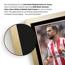 Jordan Henderson Printed Autograph Poster – England & Brentford Football Star Wall Art – Soccer Player Memorabilia Poster Print