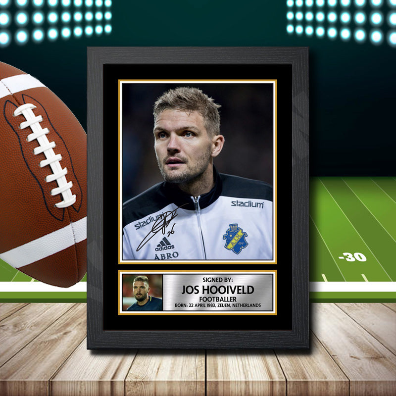 Jos Hooiveld 2 – Printed Signature NFL Star Print – Jos Hooiveld 2