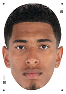 Jude Bellingham England Euros 2024 Celebrity Face Mask Fancy Dress - High-Quality Cardboard Masks for Any Occasion