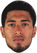 Jude Bellingham Face Mask 2026 – England Football Player Celebrity Card Face Mask – Celebrity Mask for Stag Do, Hen Night, Fancy Dress & Costume Parties – Funny Adult Card Mask