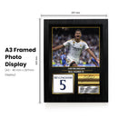 Jude Bellingham Real Madrid Signed Poster Print – Real Madrid CF Football Wall Art – Printed Autograph Soccer Memorabilia – La Liga Fan Gift & Bedroom Decor