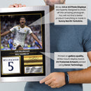 Jude Bellingham Real Madrid Signed Poster Print – Real Madrid CF Football Wall Art – Printed Autograph Soccer Memorabilia – La Liga Fan Gift & Bedroom Decor