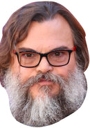 Jack Black 2023 Celebrity Face Mask Fancy Dress Cardboard Costume Mask