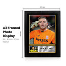 Jack Butland Signed Autograph Poster Print – Rangers FC Wall Art – Football Gift for Fans & Collectors