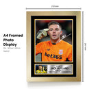 Jack Butland Signed Autograph Poster Print – Rangers FC Wall Art – Football Gift for Fans & Collectors
