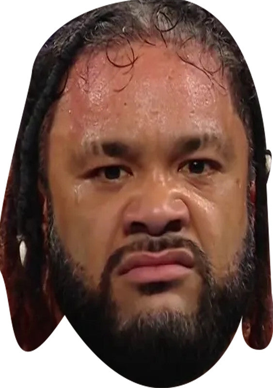 Jacob Fatu Celebrity Face Mask – WWE Wrestling Star Fancy Dress Costume Prop for Sports Party Hen Stag Do Accessory