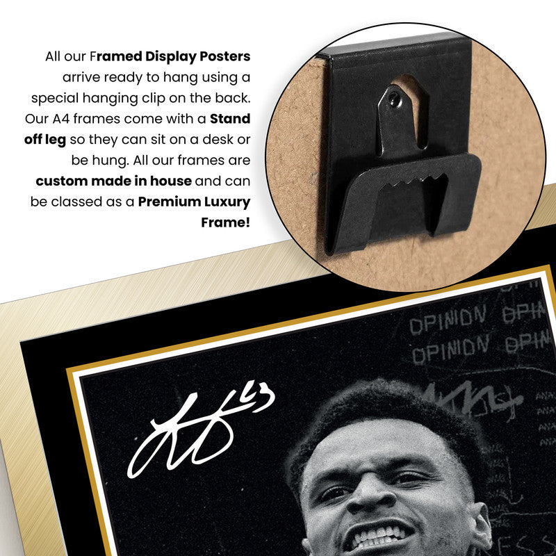 Jacob Murphy Signed Autograph Poster Print – Football Memorabilia Gift
