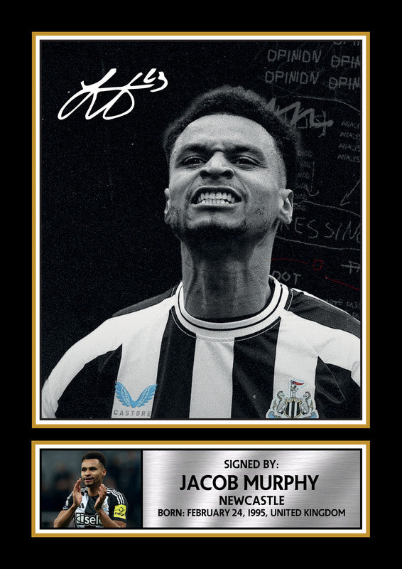 Jacob Murphy Printed Signature Poster Print