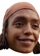 Jacob Gibson - Usopp - One Piece Celebrity Face Mask Fancy Dress Cardboard Costume Mask