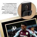 Jaden Philogene Signed Autograph Poster Print – Aston Villa F.C. – English Football Memorabilia – Gift for Fans & Collectors