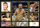 Jake Paul top boxer Autographed Print Landscape