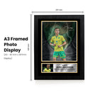 James Maddison Norwich City & Tottenham Hotspur Signed Autographed Portrait Poster Print – Football Memorabilia Wall Art for Fans & Collectors