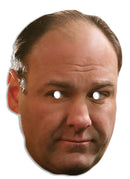 James Gandolfini - Tony Soprano Celebrity Face Mask Fancy Dress Cardboard Costume Mask