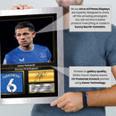 James Tarkowski Signed Football Memorabilia – Framed Autograph Display with Everton & England Tribute – Collector’s Gift