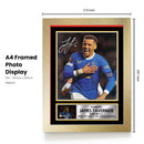 James Tavernier Signed Autograph Poster Print – Rangers FC Captain Wall Art – Gift for Football Fans