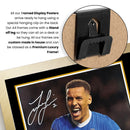 James Tavernier Signed Autograph Poster Print – Rangers FC Captain Wall Art – Gift for Football Fans