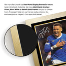 James Tavernier Signed Autograph Poster Print – Rangers FC Captain Wall Art – Gift for Football Fans