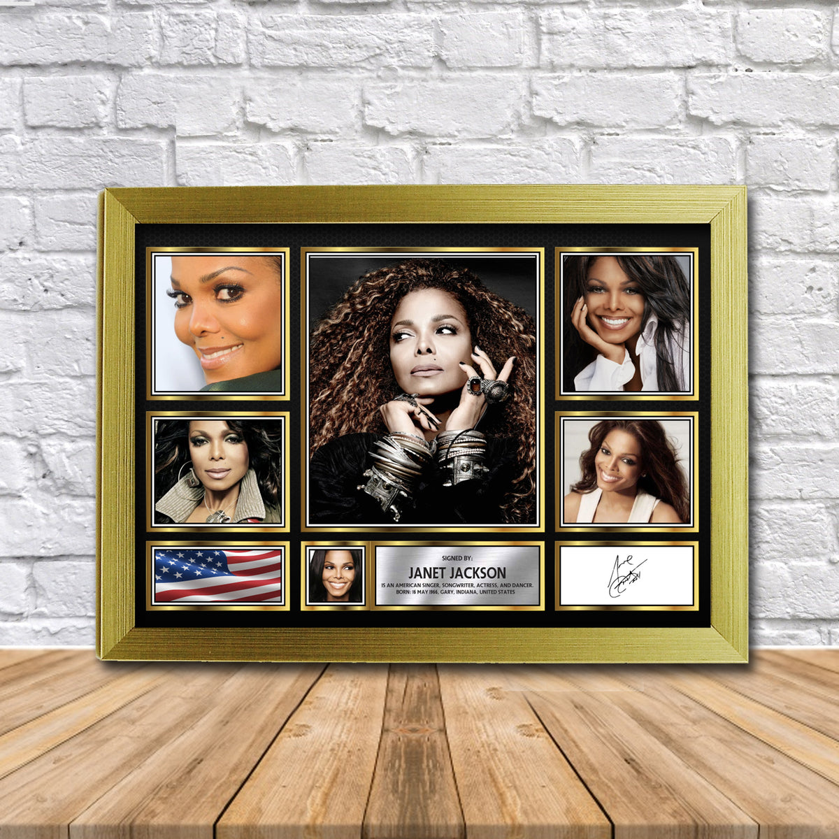 Janet Jackson Music Gift Framed Printed Signature Star Poster Print Wall Art Gift – Janet Jackson Music Gift Framed Printed Signature Star Poster Print Wall Art