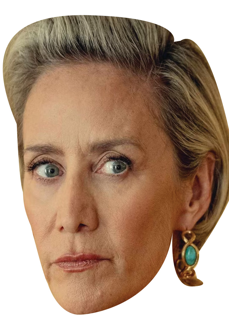 Janet McTeer - Kaos Celebrity Face Mask Fancy Dress Cardboard Costume Mask