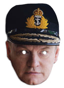 Jared Harris - King George VI Celebrity Face Mask Fancy Dress Cardboard Costume Mask