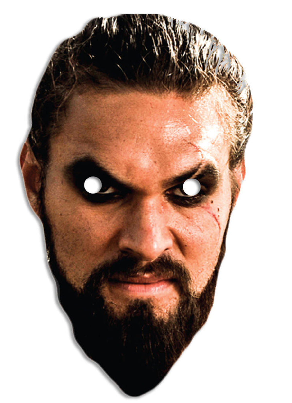 Jason Momoa - Khal Drogo -Game of Thrones Celebrity Face Mask Fancy Dress Cardboard Costume Mask – Jason Momoa - Khal Drogo -Game of Thrones Face Mask