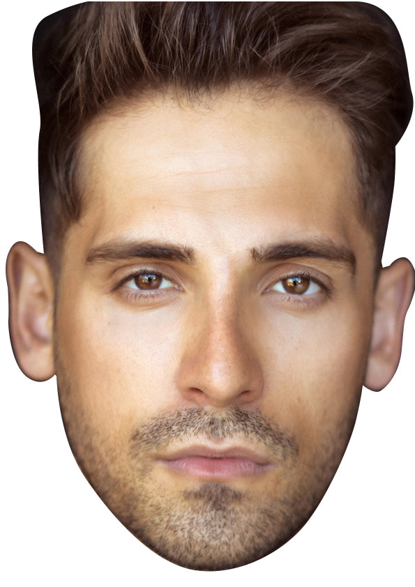 Jean-Luc Bilodeau Face Mask – Fancy Dress Cardboard Costume Mask – Jean-Luc Bilodeau Face Mask