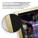 Jean-Philippe Mateta Printed Signed Poster – Crystal Palace FC & France Striker Tribute Wall Art with Jersey & Bio Plaque – Premier League Football Memorabilia for Fans & Collectors