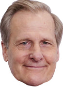 Jeff Daniels 2024 Celebrity Face Mask Fancy Dress Cardboard Costume Mask