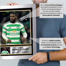 Jeffrey Schlupp Signed Autograph Poster Print – Crystal Palace FC Wall Art – Gift for Football Fans