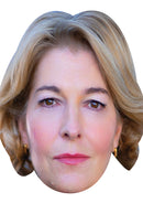 Jemma Redgrave Celebrity Face Mask Fancy Dress Cardboard Costume Mask
