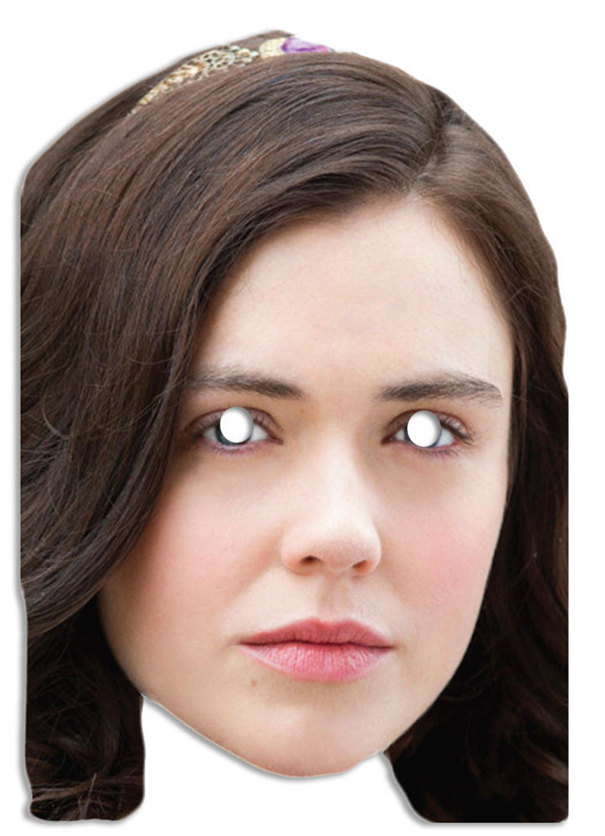 Jennie Jacques Face Mask – Fancy Dress Cardboard Costume Mask – Jennie Jacques Face Mask