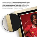 Jeremie Frimpong Signed Poster Print – Liverpool FC Football Memorabilia – Wall Art Tribute for Fans & Collectors